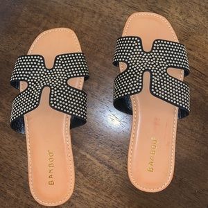 Stud sandals!